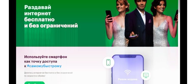 Скрин Speedtest на принимающем