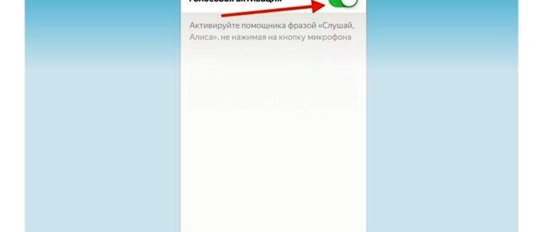 Отключение Алисы