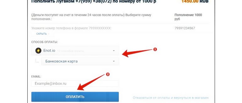 Как пополнить счет МТС с банковской карты через