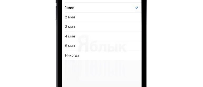 Остановить iPhone от