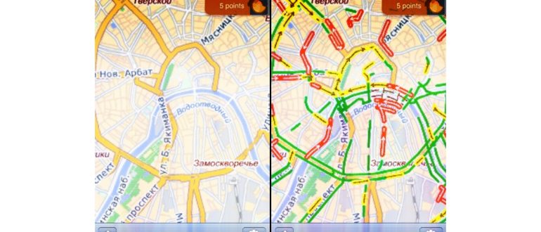 Оповещение о дорожном движении Waze