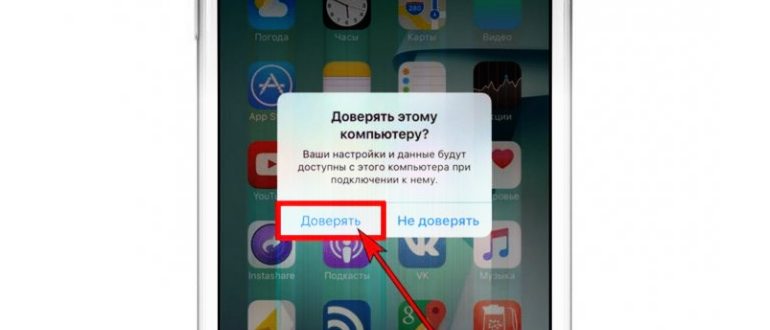 Как синхронизировать iPhone с